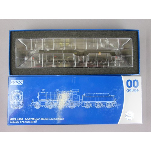 584 - Dapol OO Gauge 4S-043-004D 2-6-0 BR green 43XX Class Mogul loco No 6324 with factory fitted DCC Deco... 