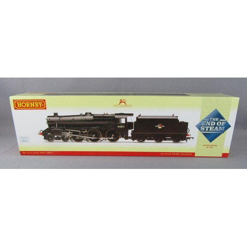 594 - Hornby (China) R2686B (Limited Edition) 4-6-0 BR black Stanier Class 5 No 44871 with Certificate No ... 