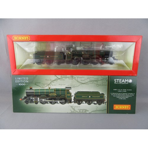 596 - Hornby (China) R3165 (Limited Edition) 4-6-0 GWR lined green Star Class loco No 4003 “Lode Star” com... 