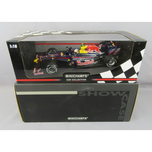 9 - MINICHAMPS (Pauls Model Art) 1:18 Red Bull Racing Renault RB5, Sebastian Vettel, 2009 Chinese Grand ... 