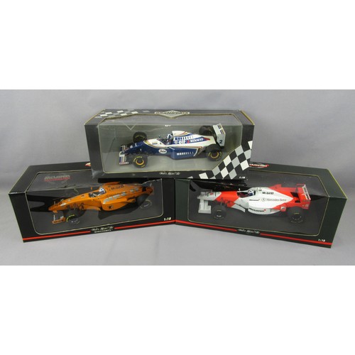 27 - MINICHAMPS (Pauls Model Art) 1:18, David Coulthard, McLaren MP4-11 (530961808), McLaren MP4-12 Testc... 