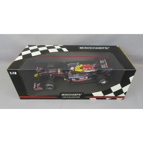 29 - MINICHAMPS (Pauls Model Art) 1:18 Red Bull Racing Renault RB5, Sebastian Vettel, 2009 Chinese Grand ... 