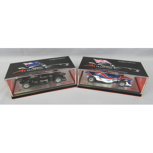 33 - MINICHAMPS / AMALGAM F1 1:43 to include Minichamps 2001 British GP event car, 2001 Australian GP eve... 