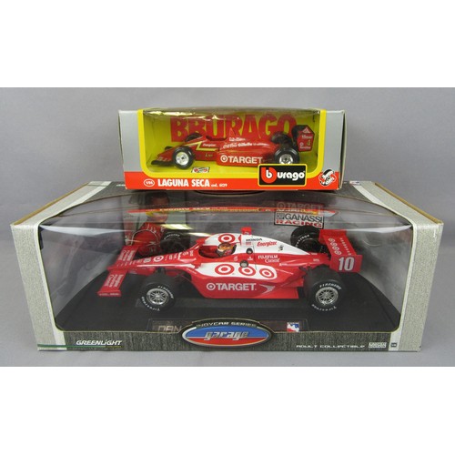 47 - GREENLIGHT 1:18 Target Chip Ganassi Racing Honda, Dan Wheldon and Burago 1:24 Laguna Seca ‘Target’, ... 