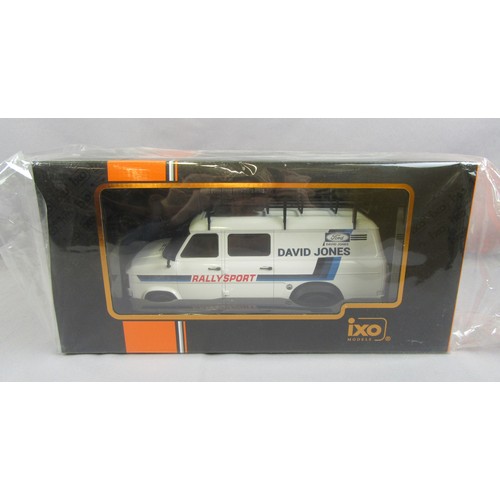 526 - IXO 1:18 Ford Transit Mk.II ‘David Jones Rallysport’ 1979 Rally Assistance. Mint in Mint Box.