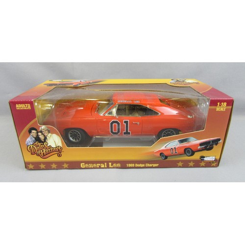 542 - AUTOWORLD 1:18 ‘The Dukes of Hazard’ 1969 Dodge Charger ‘General Lee’. Mint in Mint Box.