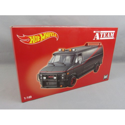 544 - HOT WHEELS 1:18 ‘The A-Team’ 1983 GMC Vandura (X5531). Mint in Mint Box.