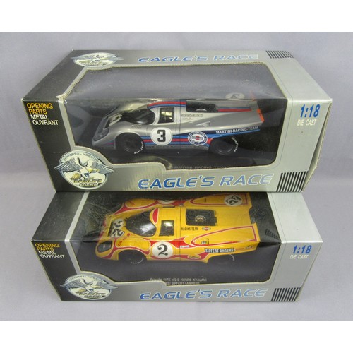 549 - EAGLES RACE 1:18 Porsche 917K, ‘Martini Racing’ 1971 Seabring Winner and 9Hrs Kyalami. Mint in Near ... 