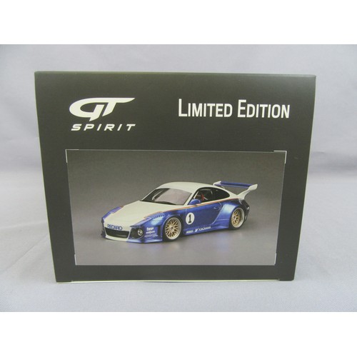 551 - GT SPRINT 1:18 2018 Porsche 911/997 New & Old Body Kit Rothmans. Mint in Mint Unopened Box.