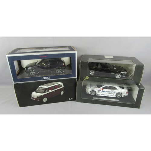 562 - NOREV / MOTORMAX 1:18 to include VW Bulli Concept, VW Golf VR6, Mercedes-Benz SLR500 (no mounting sc... 