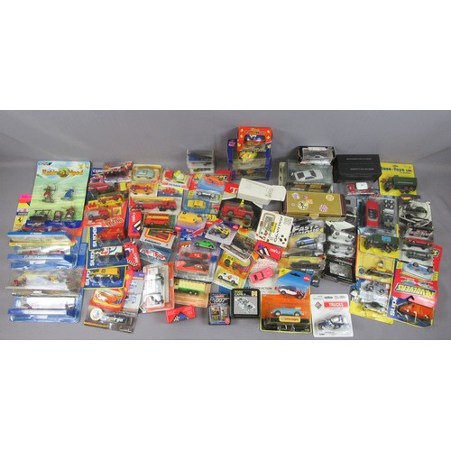 583 - MIXED DIECAST to include Corgi, Majorette, Ertl, Micro Machines, Siku and TV related. Mint in Good t... 