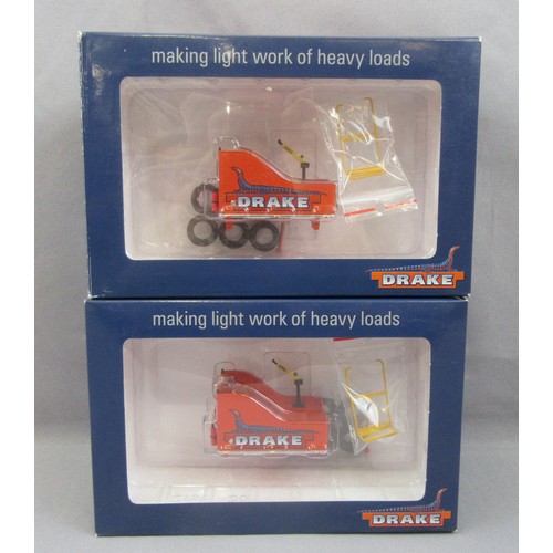 595 - DRAKE 1:50 Ballast Box (Z0B004) x2. Mint in Near Mint Plus Boxes. (2)