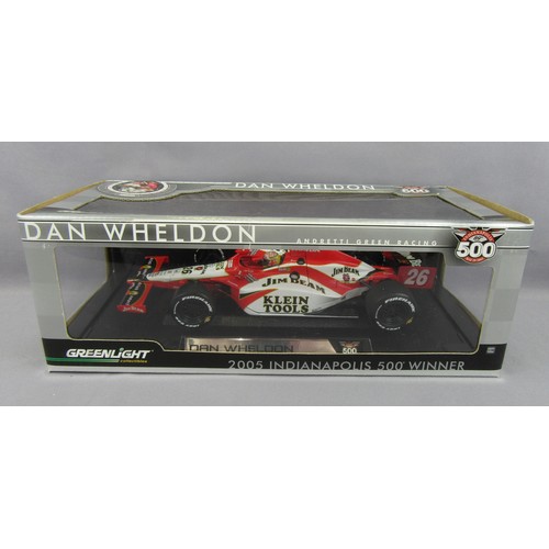 48 - GREENLIGHT 1:18 Andretti Green Racing, Dan Wheldon, 2005 Indianapolis 500 Winner. Mint in Near Mint ... 