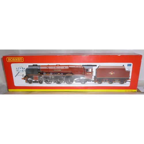 106 - Hornby (China) R2552 4-6-2 BR maroon Princess Coronation Class loco No. 46248 “City of Leeds” Mint i... 