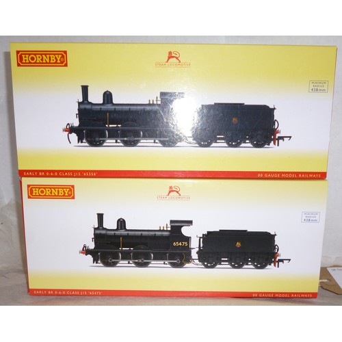 110 - Hornby (China) BR(ER) black 0-6-0 J15 Class Steam locos, comprising R3281 No.65356 R3381 No.65475. M... 