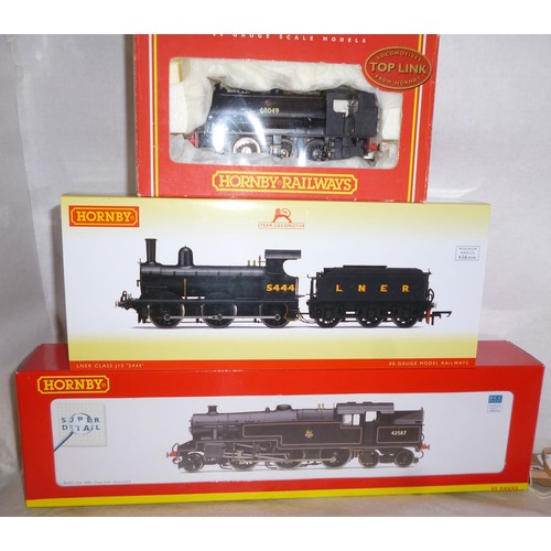 112 - Hornby (China) Steam locos, comprising R3414 0-6-0 LNER black J15 Class No.5444 Mint in Mint Box wit... 