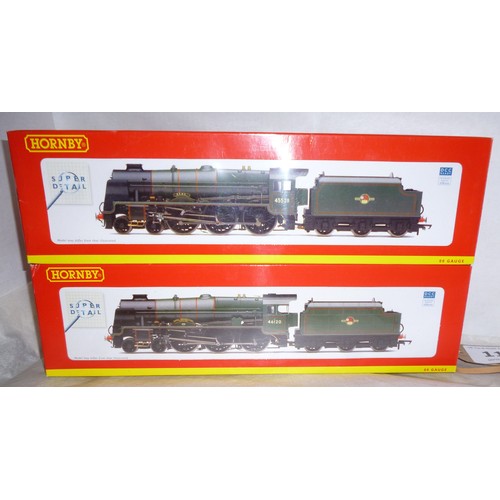 114 - Hornby (China) BR green 4-6-0 Steam locos, comprising R2727 Patriot Class No.45528 “R.E.M.E”. (2) R2... 