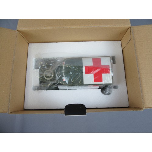 127 - KING & COUNTRY’S “Battle of the Bulge” BBA-16 M3A1 Scout Car and BBA-37-01 Dodge Ambulance (winter v... 