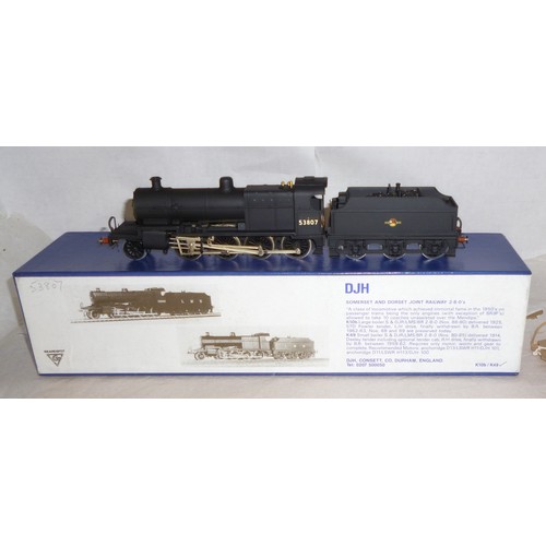 66 - OO Gauge Kit Built DJH K49 2-8-0 BR(Ex S&DJR) black 7F Class loco No.53807 fitted with Portescap Mot... 