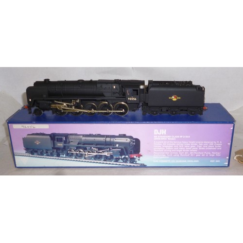 67 - OO Gauge Kit Built DJH K83 2-10-0BR black 9F Class loco No.92056 fitted with Portescap Motor, Profes... 