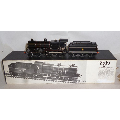 69 - OO Gauge Kit Built DJH K7 4-4-0 BR lined black D1 Class loco No.31067 fitted with Portescap Motor. P... 