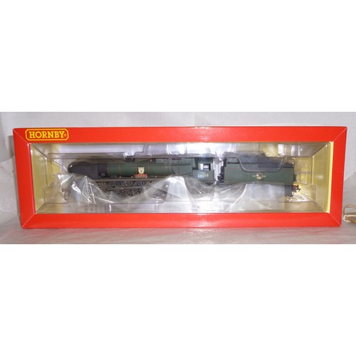 70 - Hornby (China) 4-6-2 BR green Rebuilt West Country Class loco professionally Renumbered 34014 & Rena... 