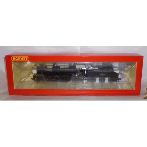 72 - Hornby (China) 4-6-0 BR lined black B1 Class loco professionally Renumbered 61094 with coal added to... 