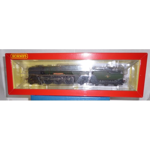 83 - Hornby (China) 4-6-2 BR green Rebuilt West Country Class loco professionally Renumbered 34044 & Rena... 