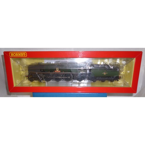 90 - Hornby (China) 4-6-2 BR green Rebuilt West Country Class loco professionally Renumbered 34016 & Rena... 