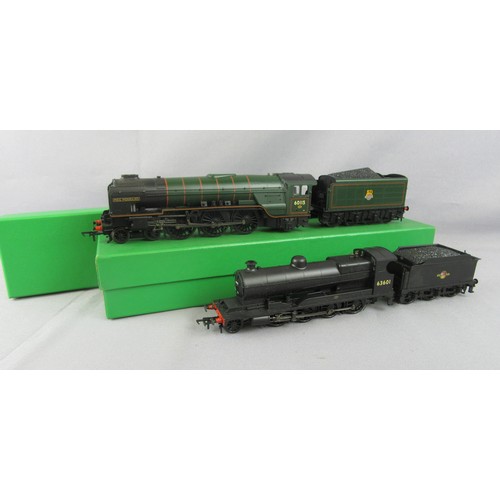 116 - Bachmann OO Gauge BR(ER) Steam Locos comprising 4-6-2 green A1 Class No.60115 “Meg Merrilies”. (2) 2... 