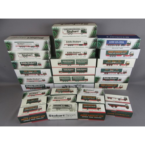 590 - OXFORD DIECAST / ATLAS EDITIONS 1:76 ‘Eddie Stobart’ Collection. Not checked individually, condition... 