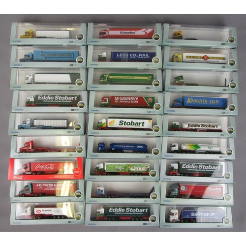 593 - OXFORD DIECAST N Gauge Articulated Trucks. Mint in Near Mint to Mint Boxes. (27)