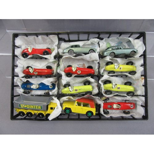 21 - MATCHBOX 1-75 Regular Wheels, group of 24 in plastic carry case to include 6x No.52 Maserati Racing ... 