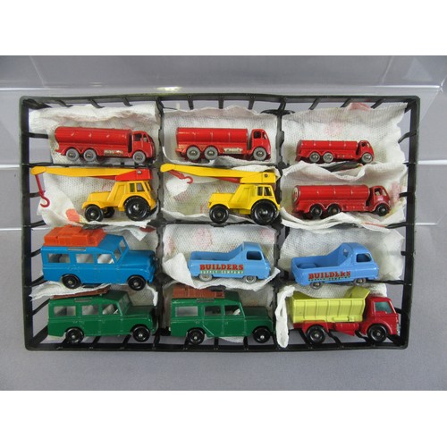 27 - MATCHBOX 1-75 Regular Wheels, group of 26 in plastic carry case to include 3x No.10 Tate & Lyle Truc... 