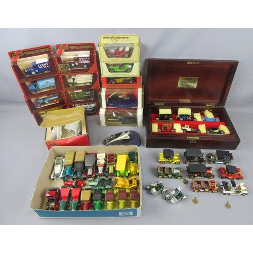 65 - MATCHBOX Models of Yesteryear to include 8x 40th Anniversary issues, Connoisseurs Collection in case... 