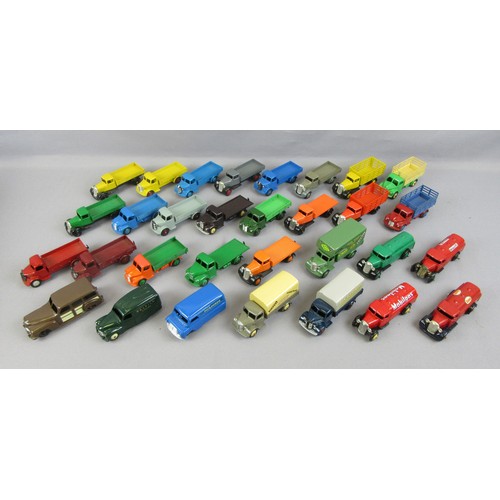 72 - DINKY 25 SERIES and similar, large group of repainted commercials. (31)