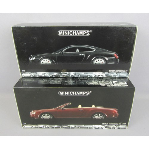 Minichamps 1:18 Bentley Continental GT Speed Convertible Année 2014