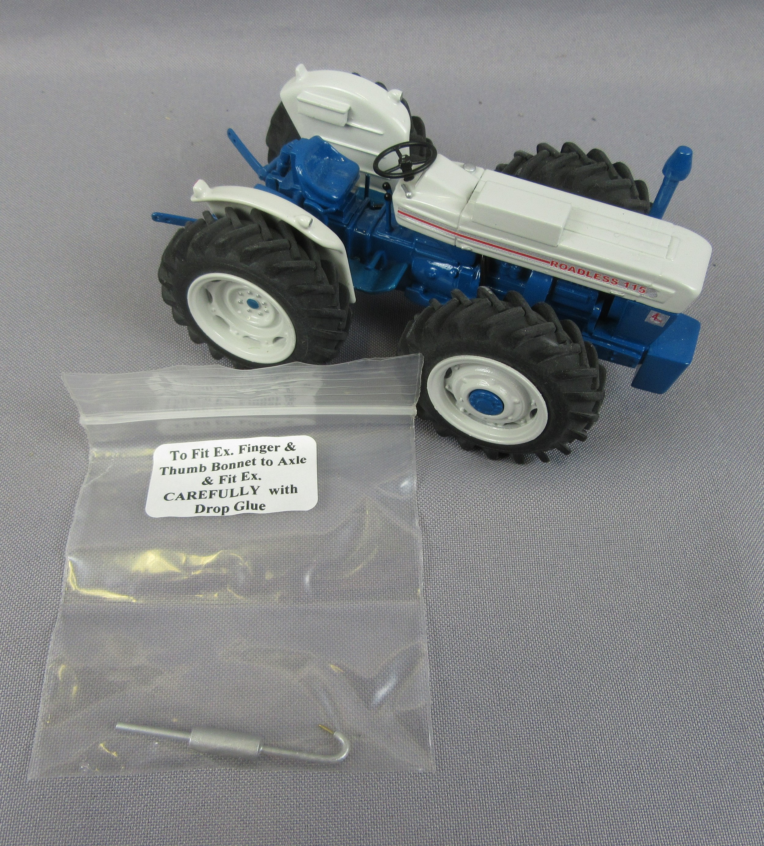 Denis Goodburn G&B Models 1:32 Roadless 115 Tractor, resin/white metal ...