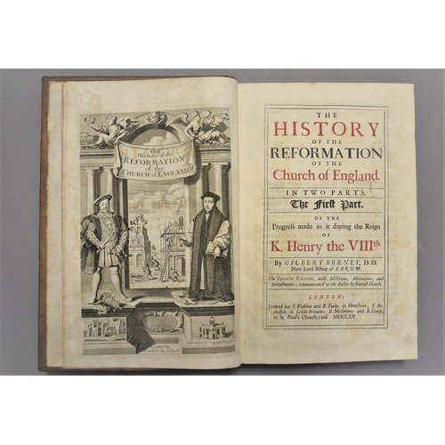 26 - Burnet (Gilbert), The History of the Reformation, first combined edition, 3 vol, vol 1 & 2 half-titl... 