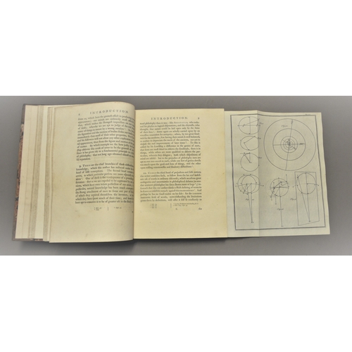 29 - [Pemberton (Henry)], A View of Sir Isaac Newtons Philosophy, FIRST EDITION, 12 folding engraved plat... 