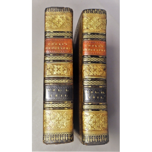 50 - Cooke (George Alexander), Modern and Authentic System of Universal Geography, 2 vol., 24 folding en... 