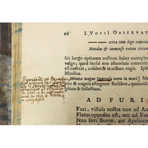 165 - Catullus.- Caius Valerius, Observationes, title in red and black, contemporary noted to verso of tit... 