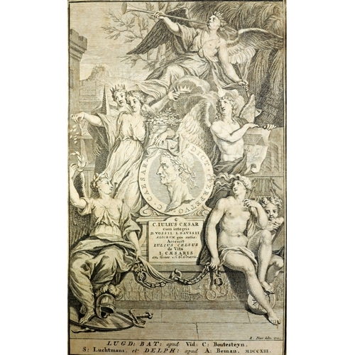 170 - Caesar.- Caius Julius, Quae extant omnia Cum Animadversionibus integris Dion. Vossii, J. Davisii, t... 