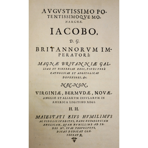 177 - [Holland (Henry)], Herologia Anglica hoc est clarissimorum aliquot Anglorum vivae effigies., engrave... 