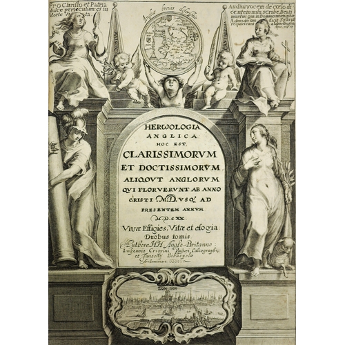 177 - [Holland (Henry)], Herologia Anglica hoc est clarissimorum aliquot Anglorum vivae effigies., engrave... 