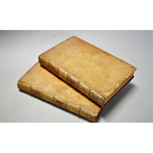 256 - Milton (John) , Paradise Regained, Newton ed., 2 vol.,frontispiece, contemporary calf, spine gilt, m... 