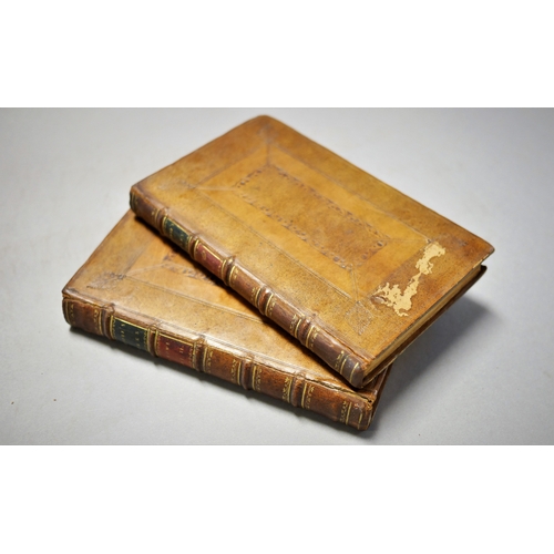 257 - Bruyere (De la) , Works, 2 vol., contemporary panelled calf, spine gilt, morocco spine labels, E. Cu... 