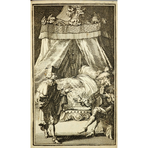 312 - Anon.-, Luxembourg aparu à Louis XIV La veille des Rois Sur le raport du Pere La Chaise, engraved f... 