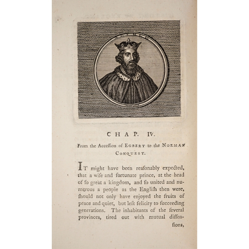 642 - Goldsmith (Oliver), An History of England, in a Series of Letters, 4 vol., half-titles, ownership s... 