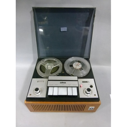 An ultra reel to reel tape recorder